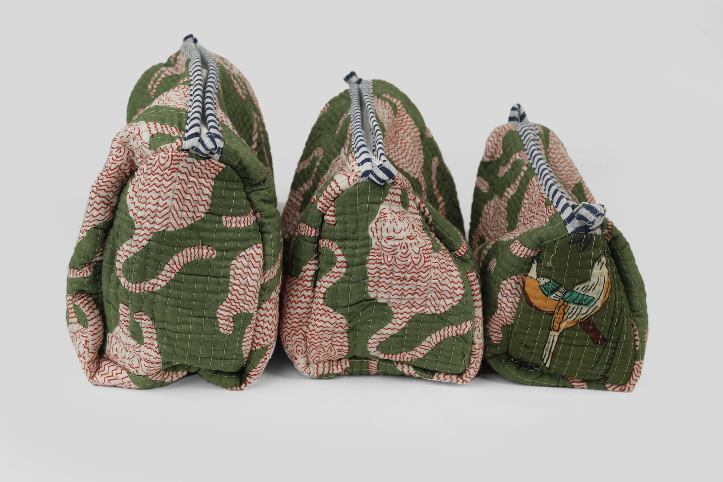 Olive Elephant Luxe Trio