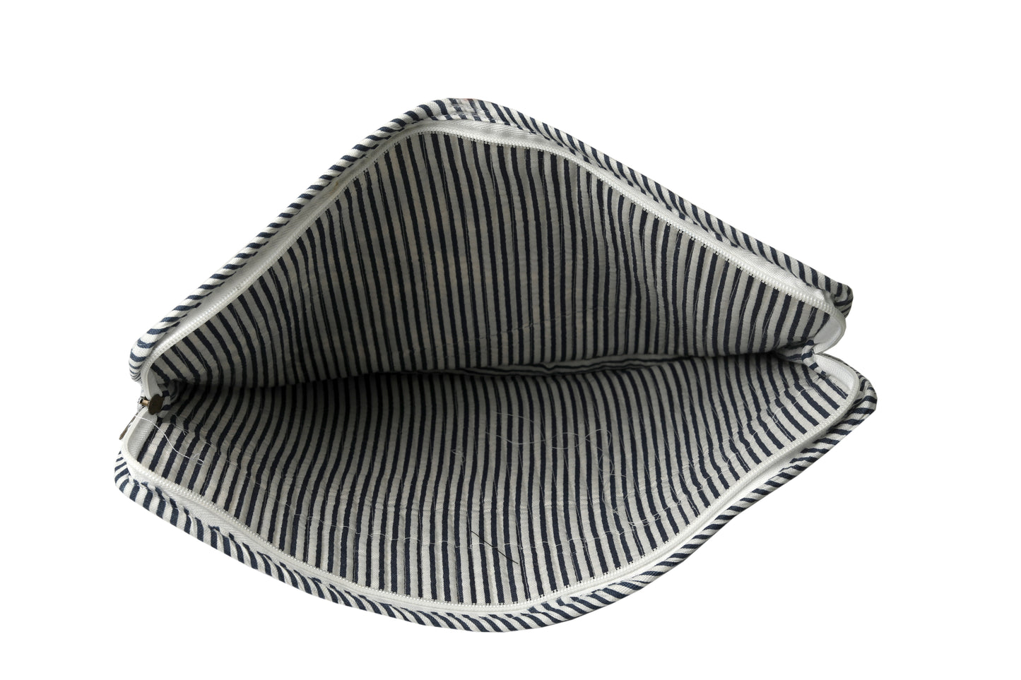 Indigo Bloom Quilted Laptop Sleeve