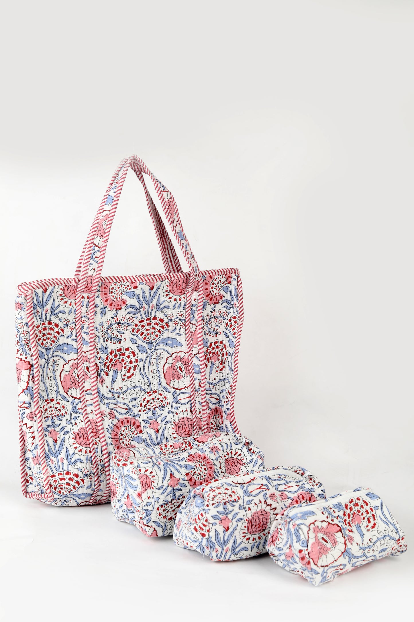 Blush Garden Tote Set