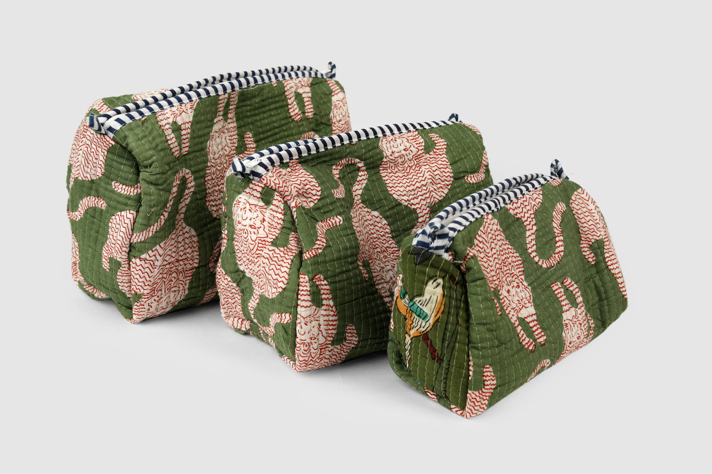 Olive Elephant Luxe Trio