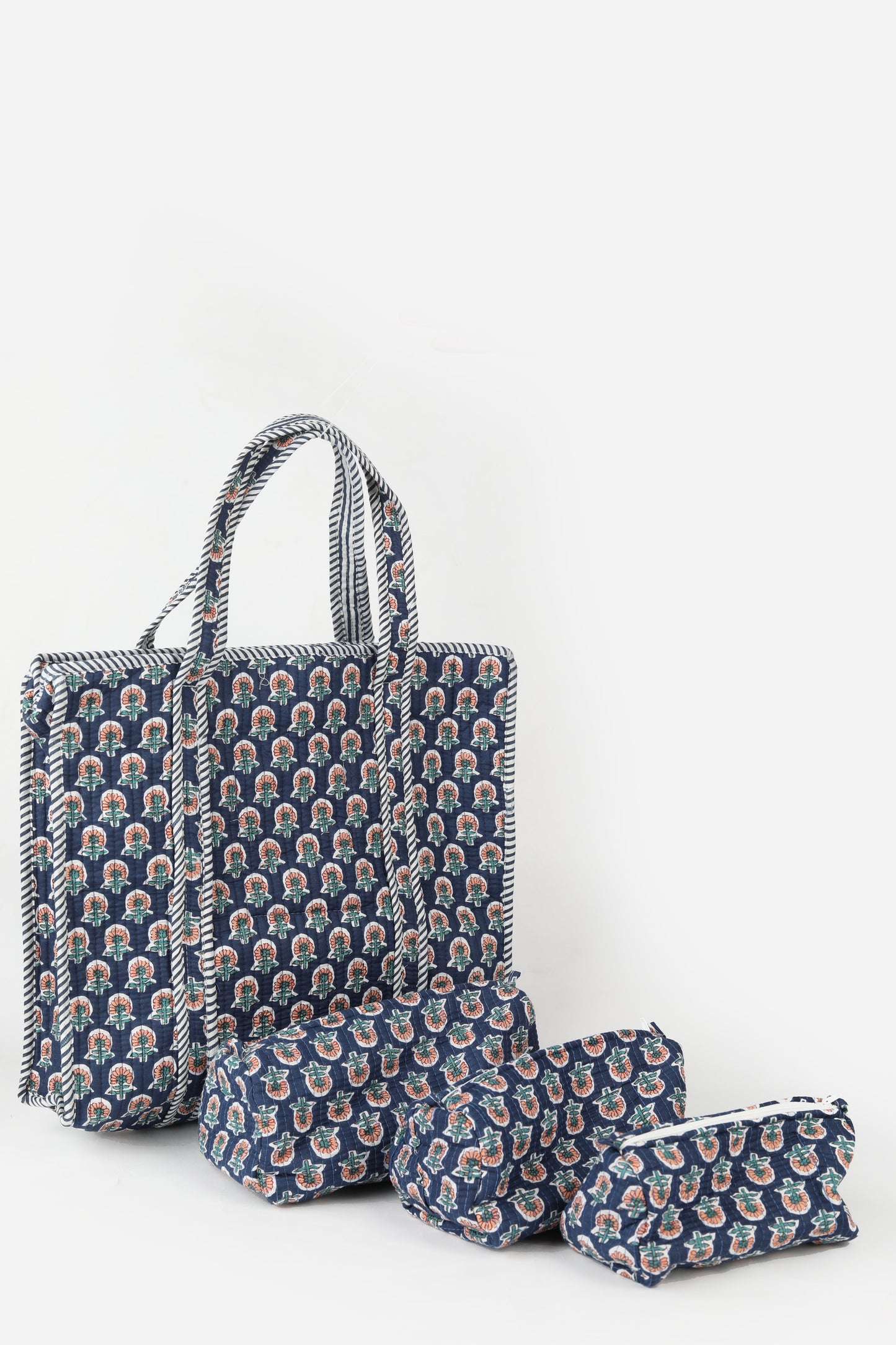 Midnight Bloom Tote  set