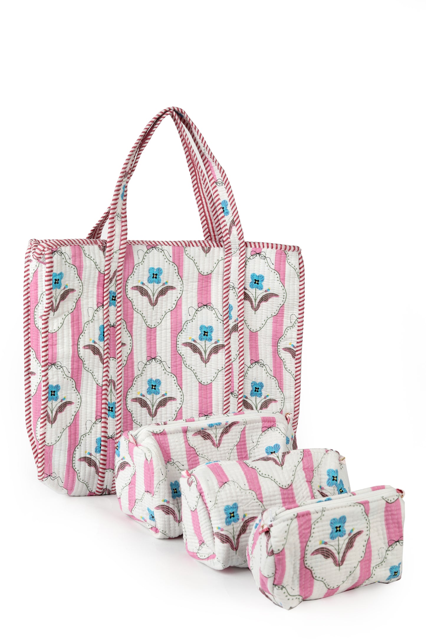 Candy Blossom tote set