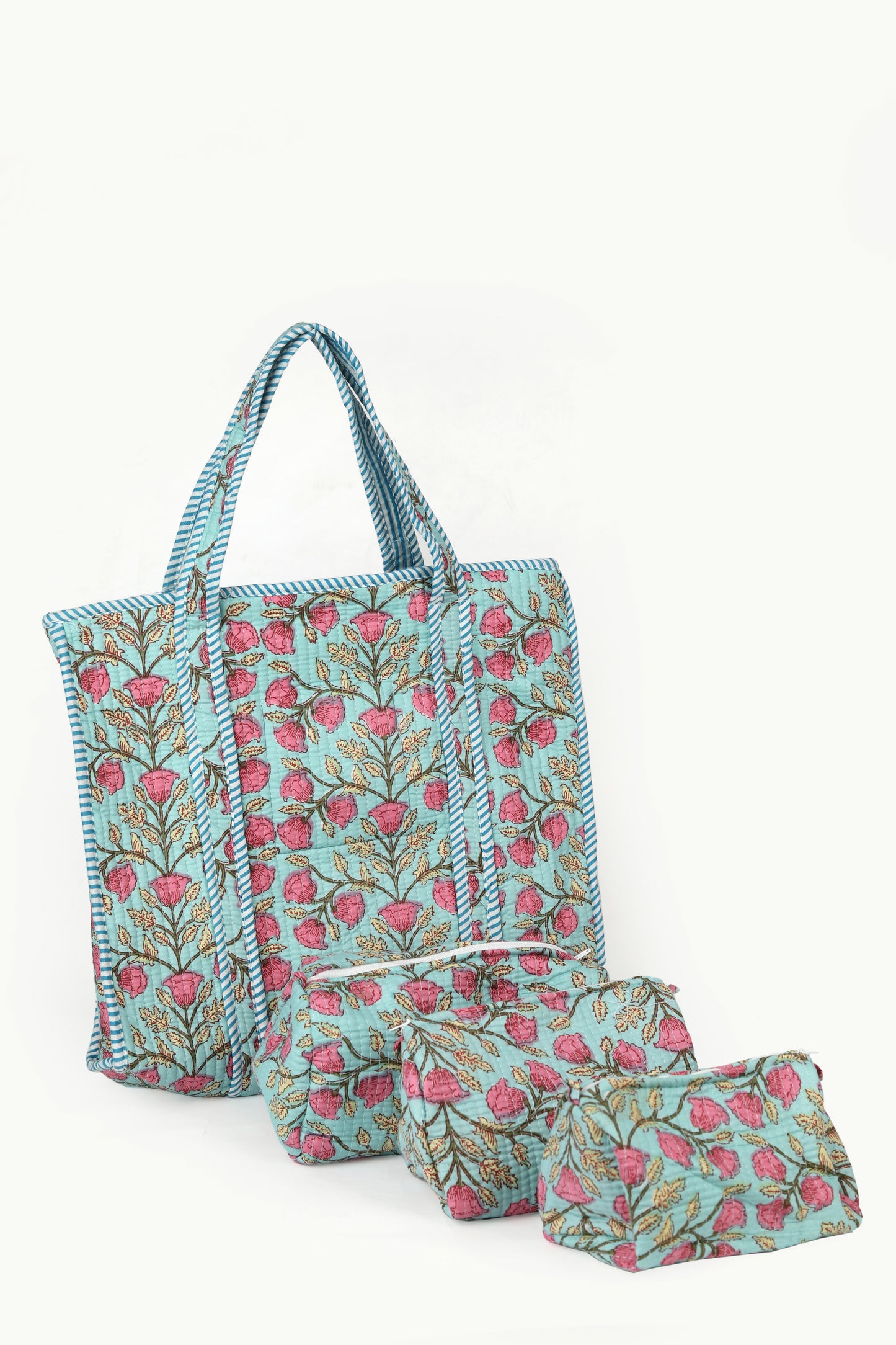 Floral Escape tote set